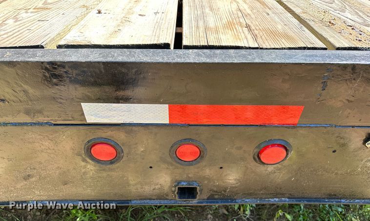 image for item EJ4358 1997 shop built utility trailer