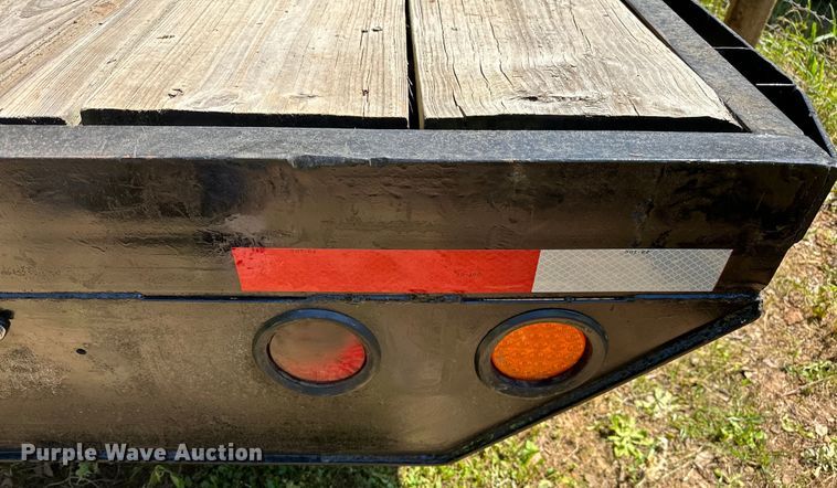 image for item EJ4358 1997 shop built utility trailer