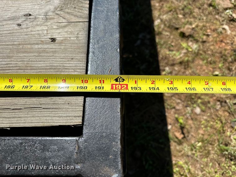 image for item EJ4358 1997 shop built utility trailer