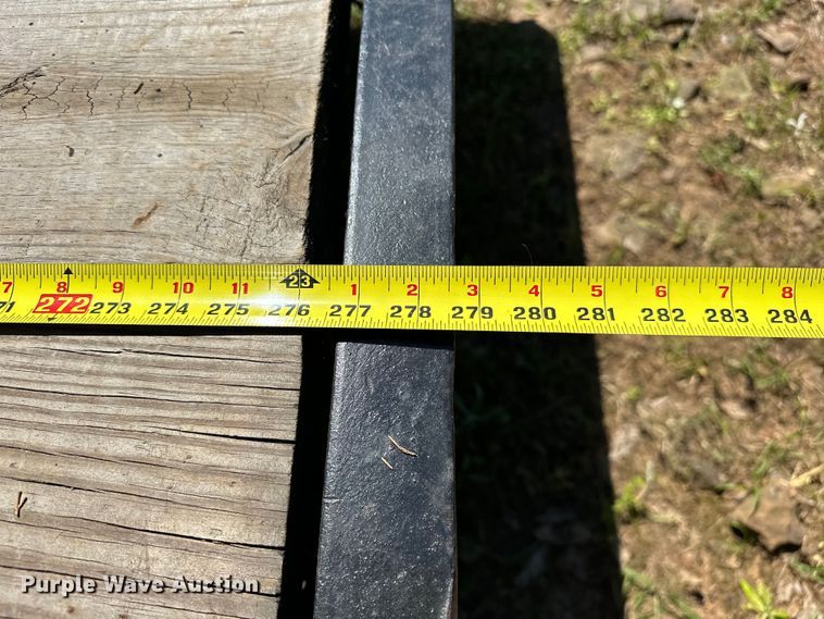 image for item EJ4358 1997 shop built utility trailer