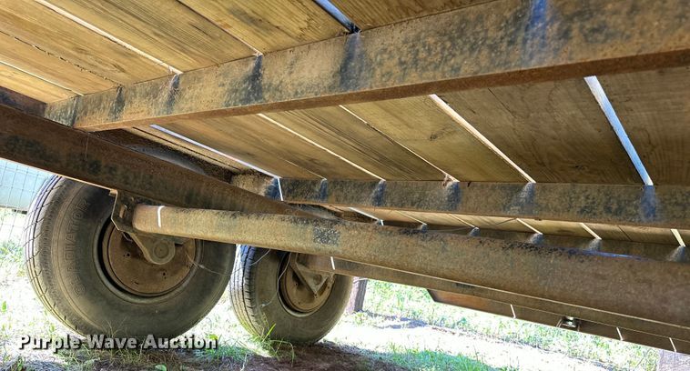 image for item EJ4358 1997 shop built utility trailer