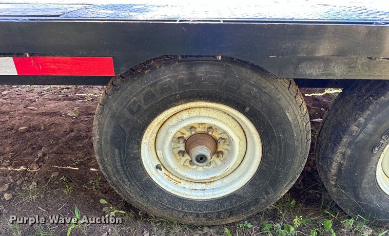 image for item EJ4358 1997 shop built utility trailer