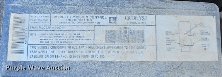 image for item EJ5608 2002 Chevrolet  Tahoe LT SUV