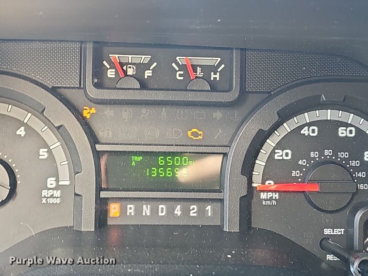 image for item EJ5637 2016 Ford E350 Super Duty box truck