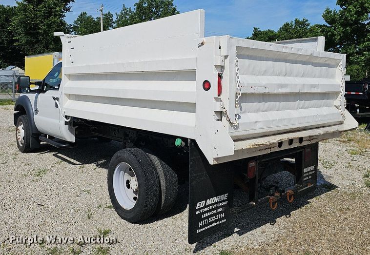 image for item EJ5638 2014 Ford  F550 Super Duty dump truck