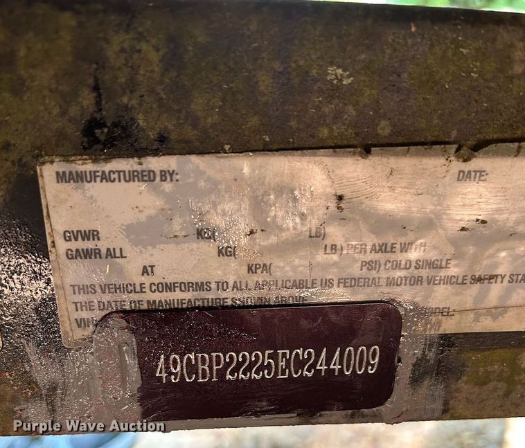 image for item EJ5662 2012 Sun Tracker pontoon boat