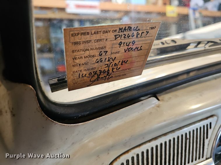 image for item EJ5663 1967 Volkswagen  Bug 