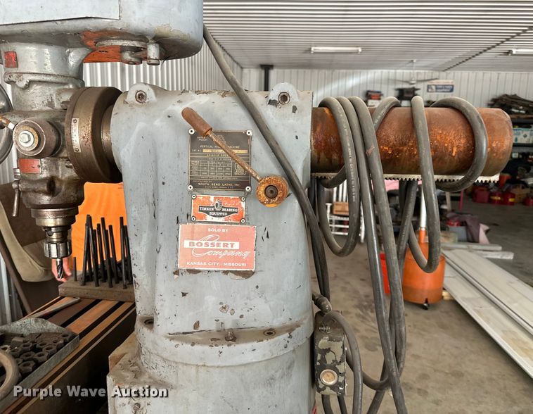 image for item EJ6851 South Bend  Vertical milling machine 