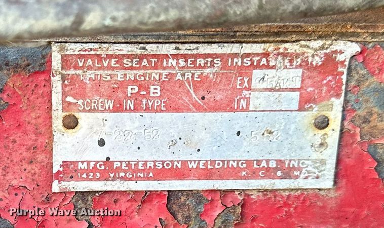 image for item EJ6853 International KB-10 truck cab and chassis