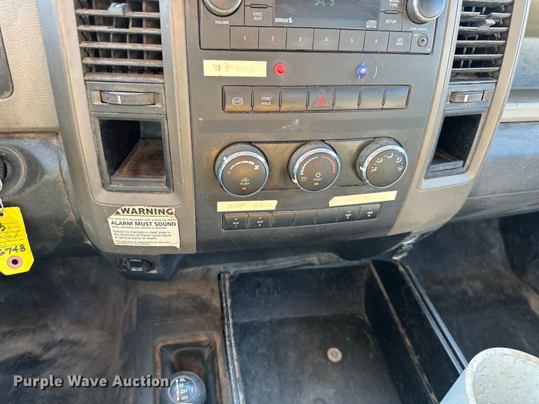 image for item EJ6909 2012 Dodge  Ram 5500HD truck cab and chassis