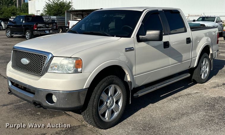 image for item EJ6913 2007 Ford F150 SuperCrew pickup truck