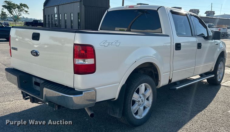 image for item EJ6913 2007 Ford F150 SuperCrew pickup truck