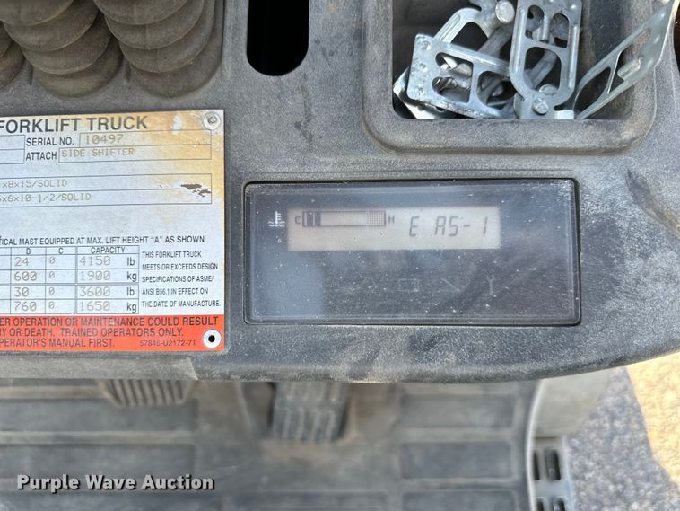 image for item EJ6914 2007 Toyota  8FGCU30 forklift