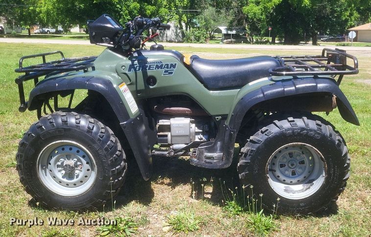 image for item EJ8000 1998 Honda  Foreman S ATV