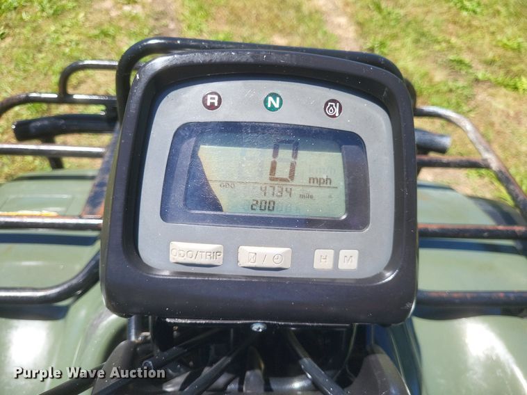 image for item EJ8000 1998 Honda  Foreman S ATV