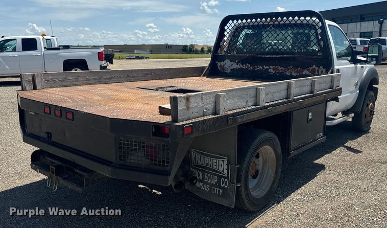 image for item EK1365 2011 Ford F550 flatbed truck