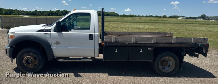 image for item EK1365 2011 Ford F550 flatbed truck