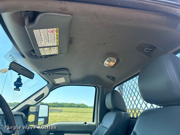 image for item EK1365 2011 Ford F550 flatbed truck