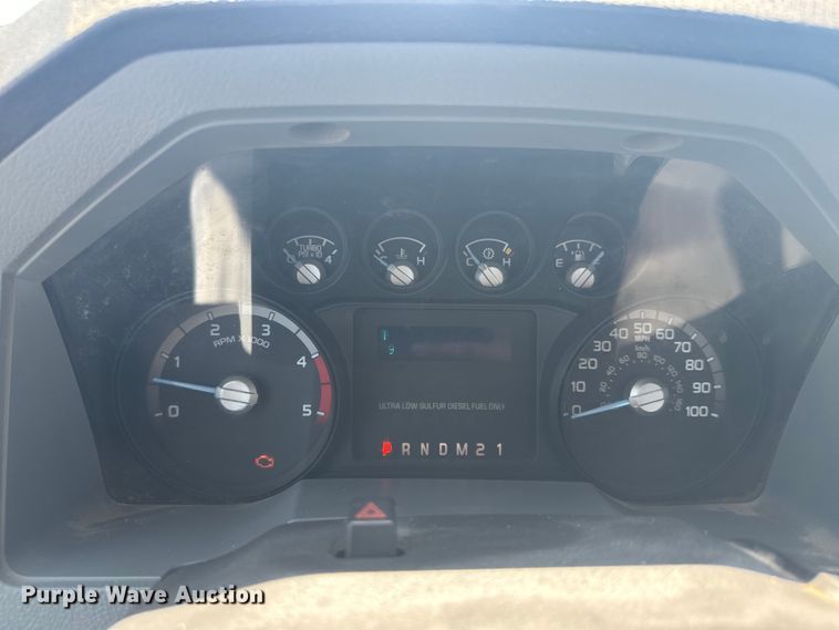 image for item EK1365 2011 Ford F550 flatbed truck