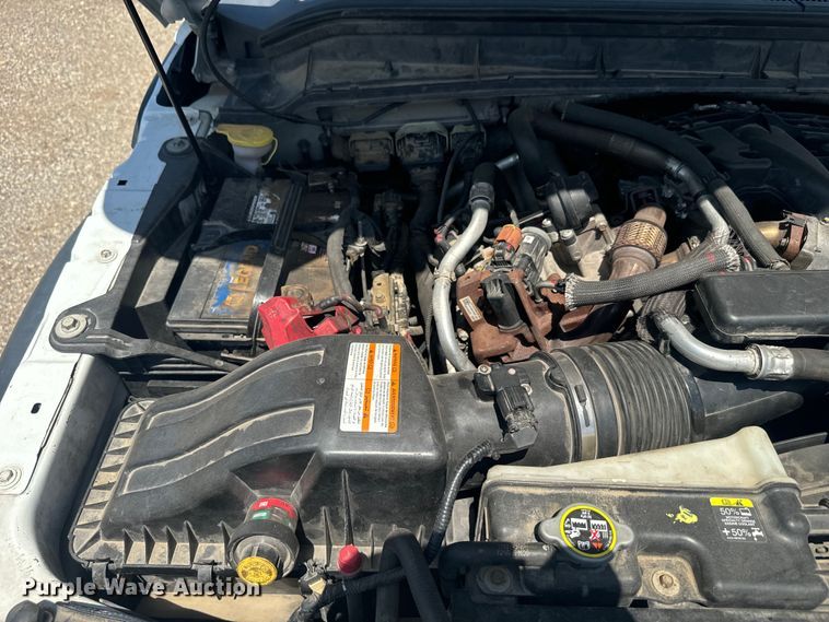 image for item EK1365 2011 Ford F550 flatbed truck