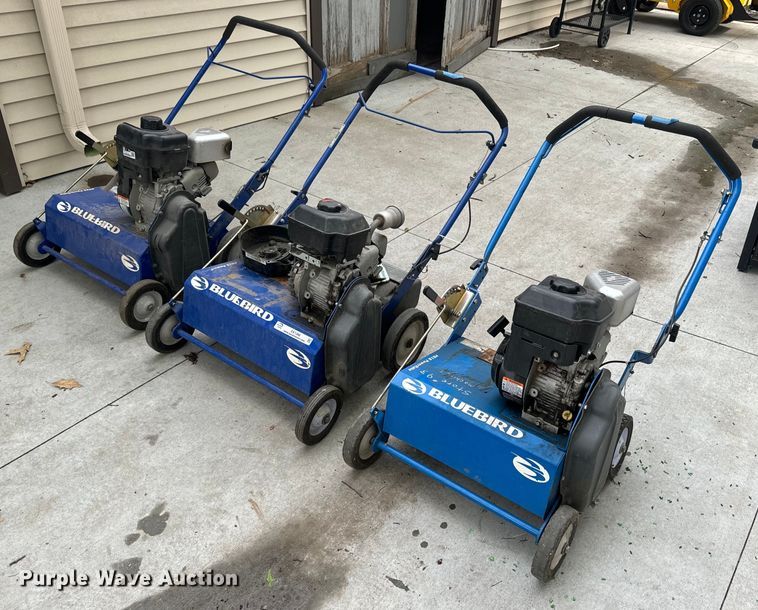 image for item EK1388 (3) BlueBird power rakes 