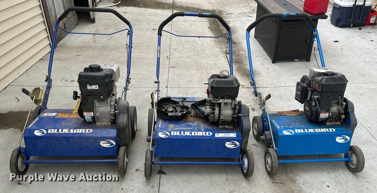 image for item EK1388 (3) BlueBird power rakes 