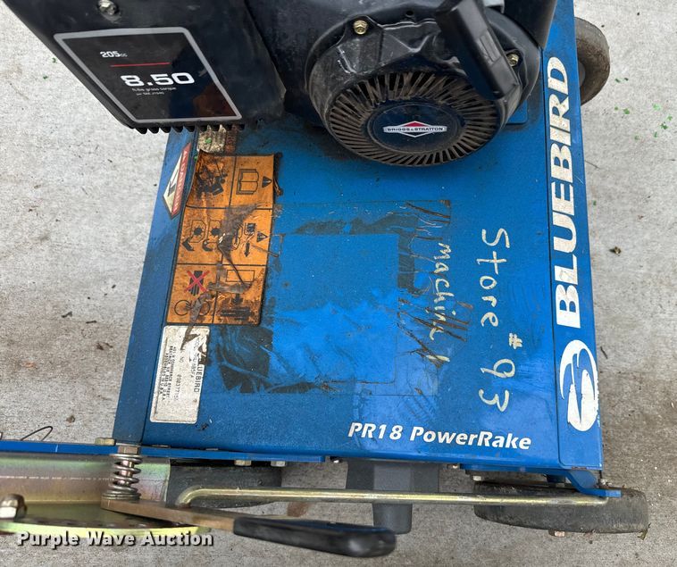 image for item EK1388 (3) BlueBird power rakes 