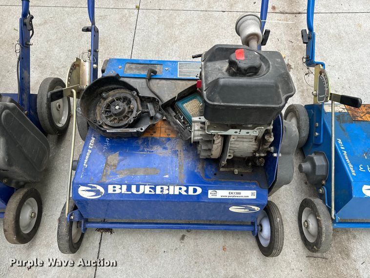 image for item EK1388 (3) BlueBird power rakes 