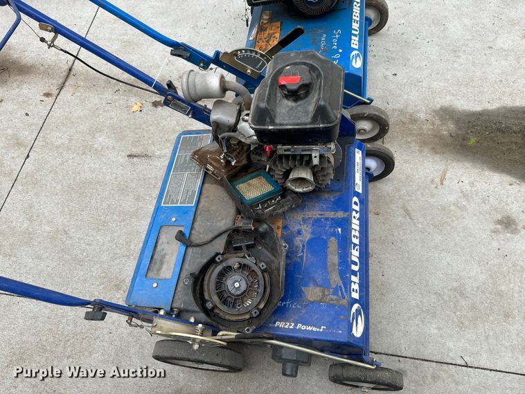 image for item EK1388 (3) BlueBird power rakes 