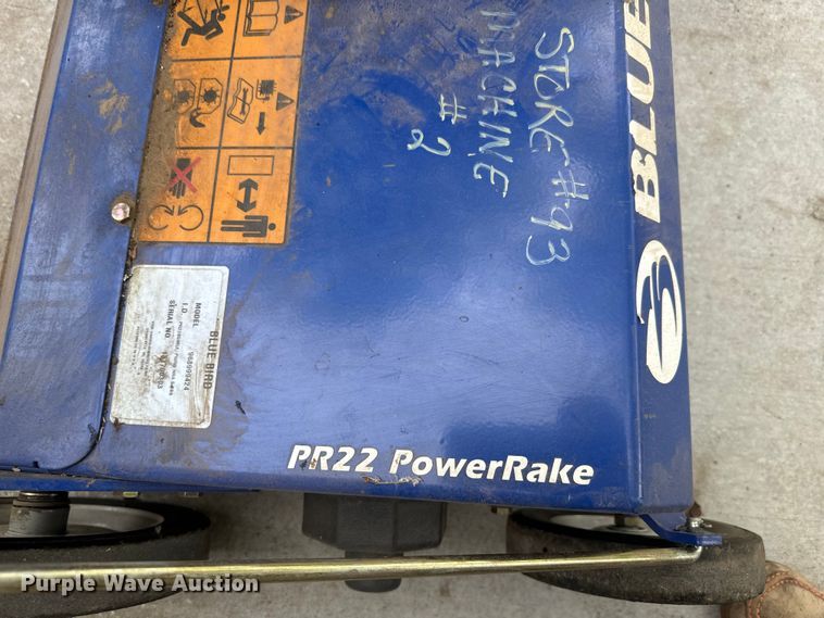 image for item EK1388 (3) BlueBird power rakes 