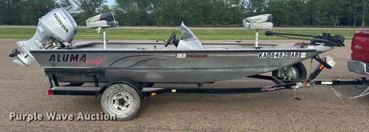 image for item EK1392 2016 Aluma Craft 165 Prowler boat