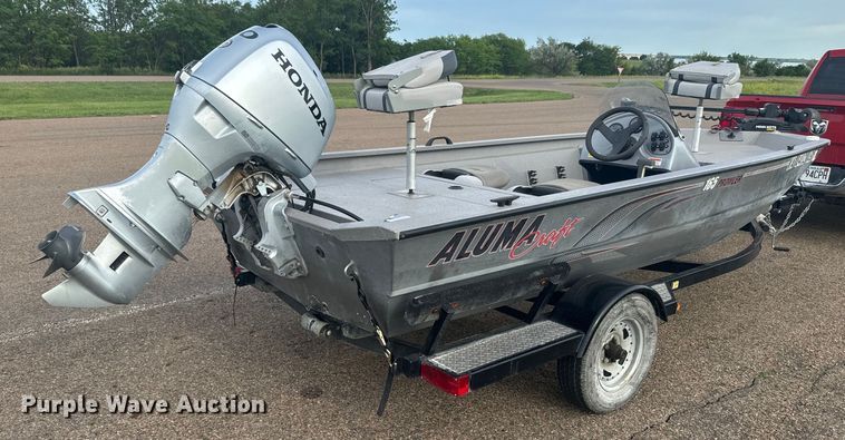 image for item EK1392 2016 Aluma Craft 165 Prowler boat