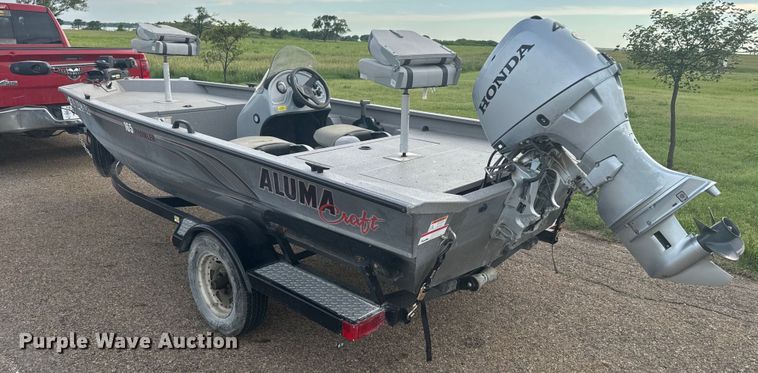 image for item EK1392 2016 Aluma Craft 165 Prowler boat