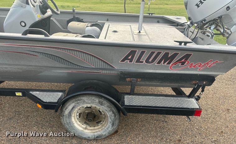 image for item EK1392 2016 Aluma Craft 165 Prowler boat