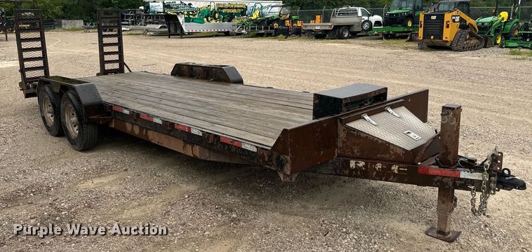 image for item EK1399 2017 Rice FMEH8222 equipment trailer