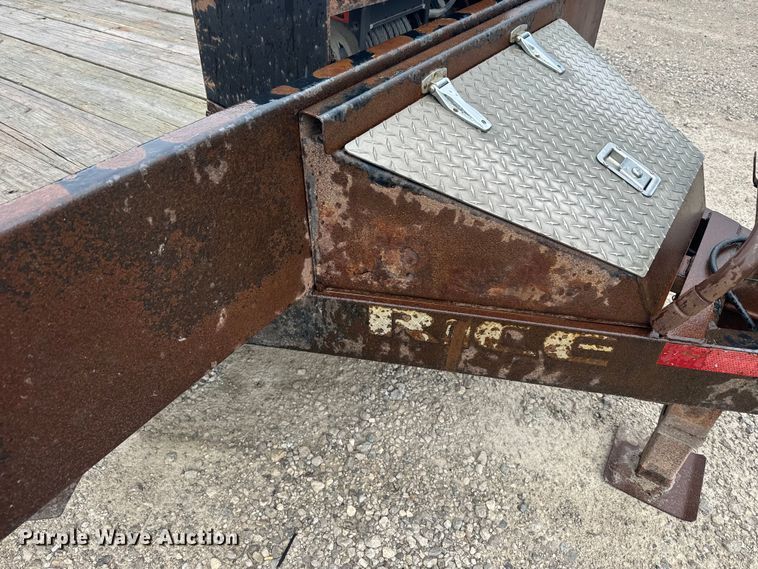 image for item EK1399 2017 Rice FMEH8222 equipment trailer