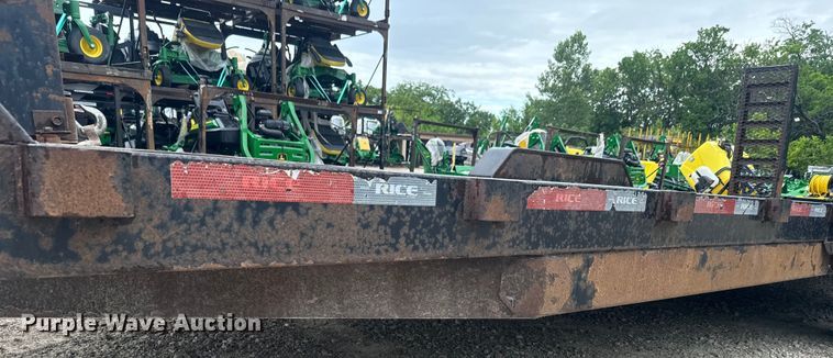 image for item EK1399 2017 Rice FMEH8222 equipment trailer