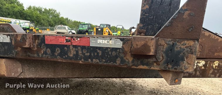 image for item EK1399 2017 Rice FMEH8222 equipment trailer