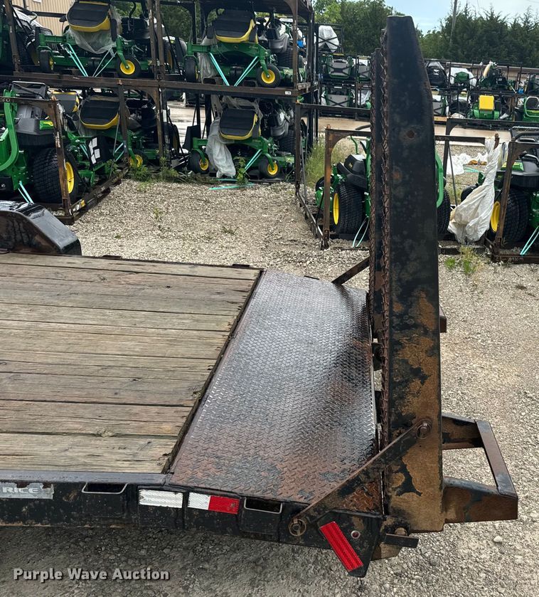 image for item EK1399 2017 Rice FMEH8222 equipment trailer