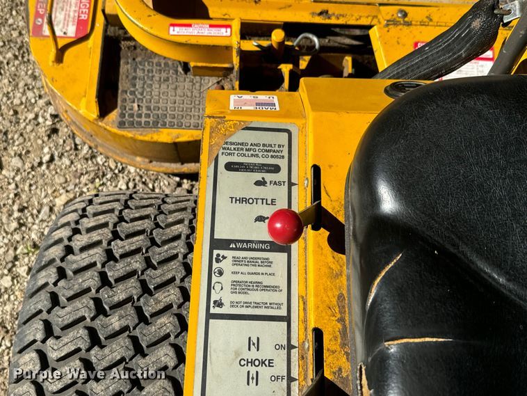 image for item EK1405 Walker MCSD ZTR lawn mower