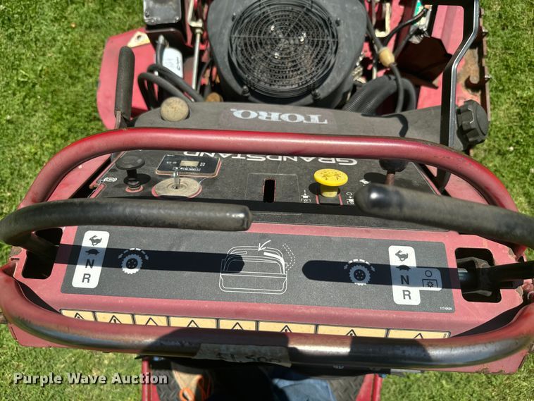 image for item EK1442 Toro GrandStand  ZTR lawn mower