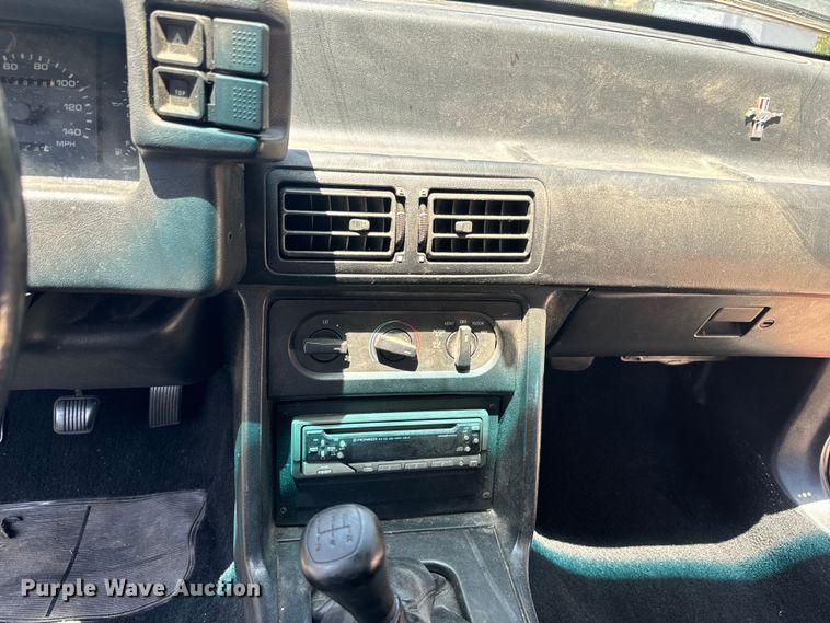 image for item EK1443 1993 Ford Mustang convertible