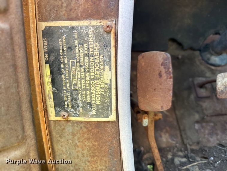 image for item EK1444 1950 Chevrolet  3600 pickup truck