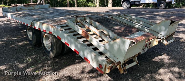 image for item EK4697 1986 Interstate Trailers 10DA equipment trailer