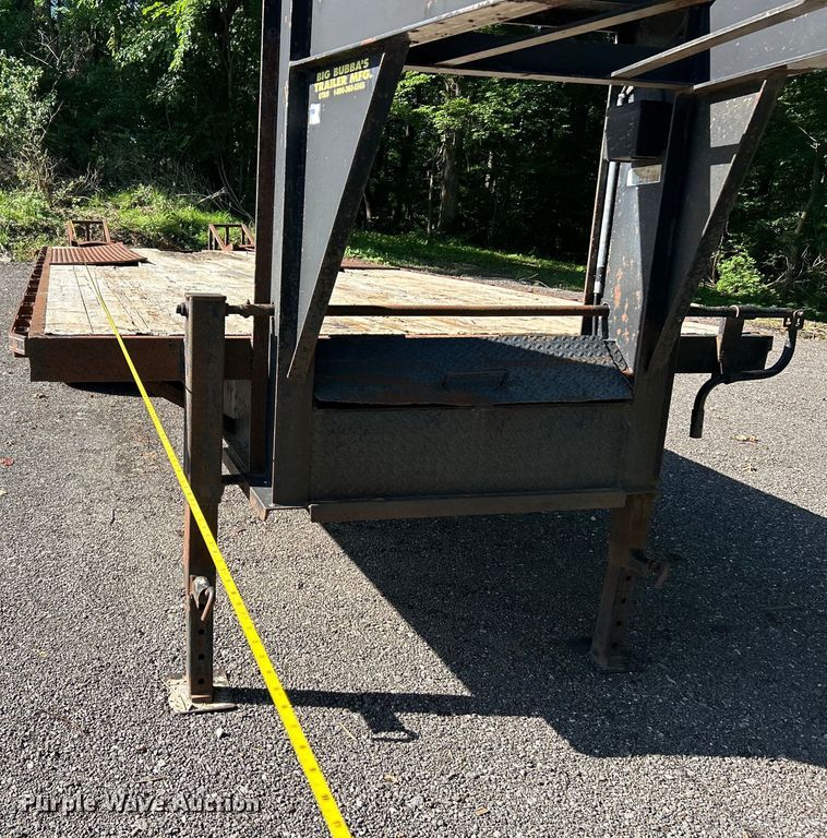 image for item EK4698 2002 Big Bubba equipment trailer