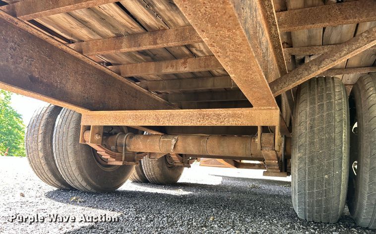 image for item EK4698 2002 Big Bubba equipment trailer