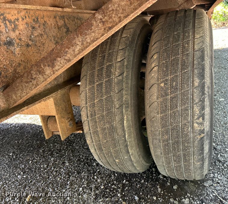 image for item EK4698 2002 Big Bubba equipment trailer