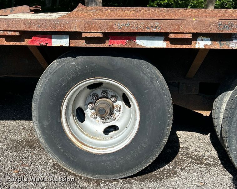 image for item EK4698 2002 Big Bubba equipment trailer