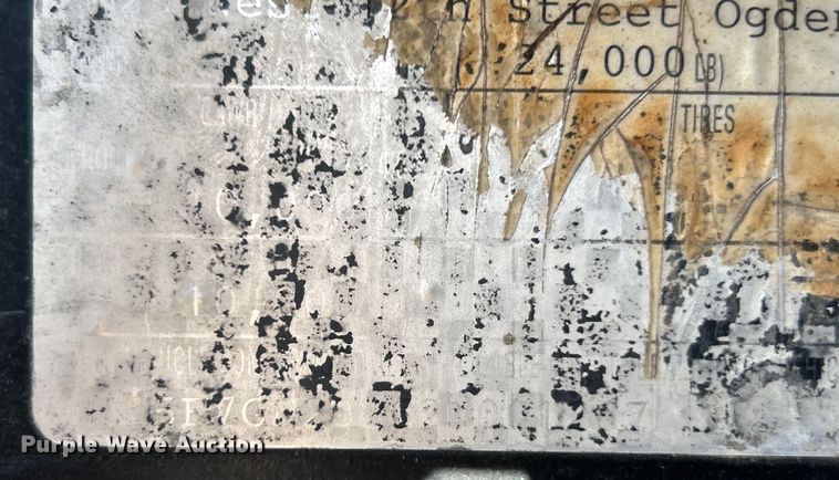 image for item EK4698 2002 Big Bubba equipment trailer