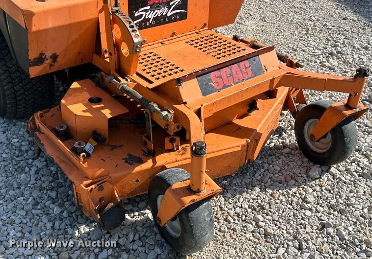 image for item EK4729 Scag SSZ-18CV-48 ZTR lawn mower